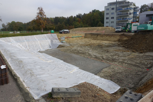 Neubau Lagerhalle, Oberuzwil – Wenn das Lager voll ist...