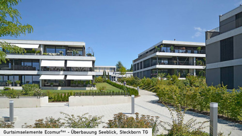 Neubau Seeblick 5 MFH, Steckborn – Vorne See hinten Wald
